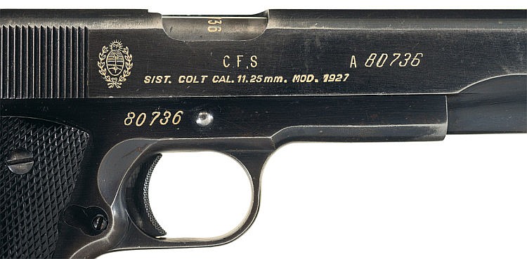 colt 1927 serial numbers
